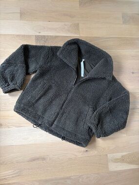 Lululemon Textured Fleece Full Zip Size 4